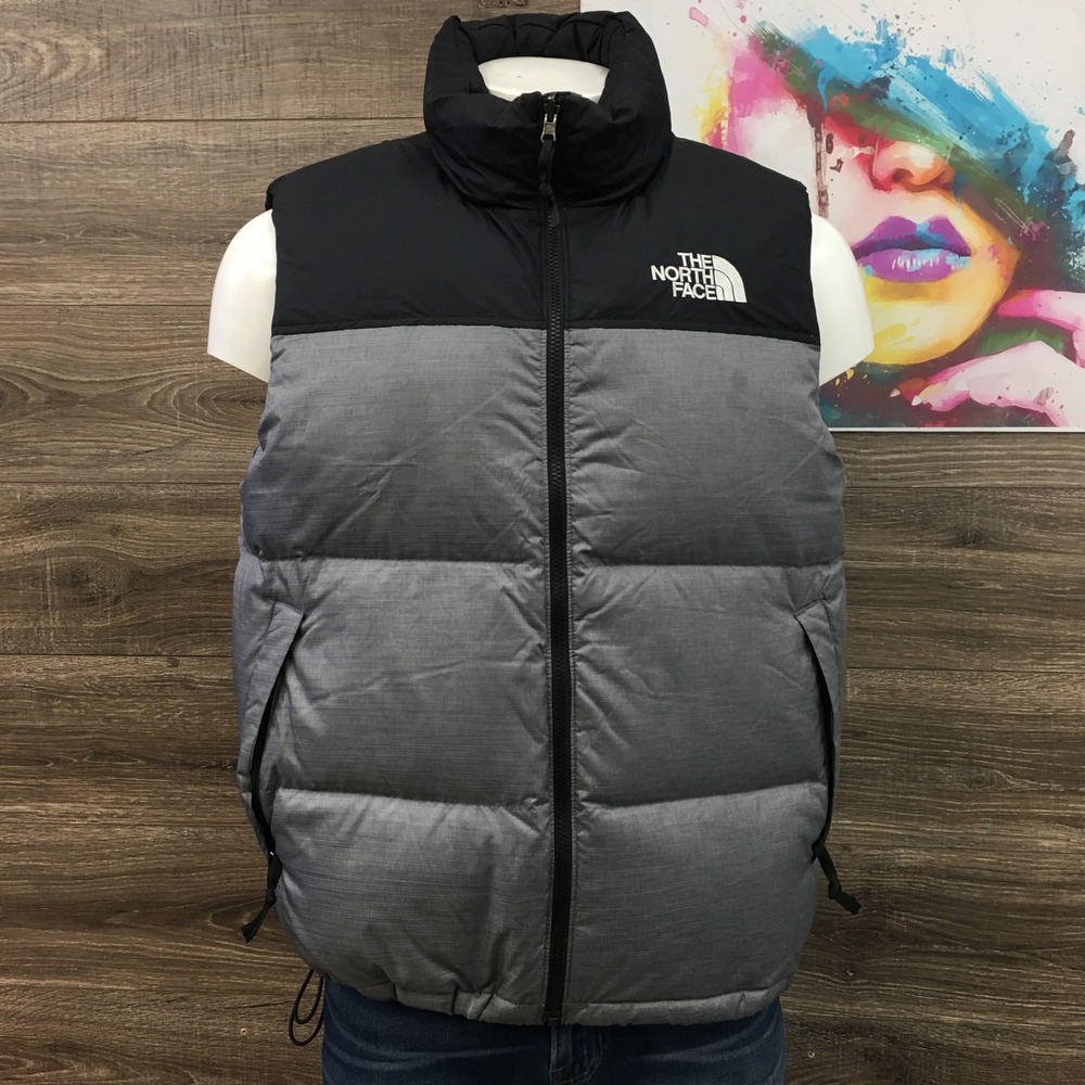 The North Face Nuptse Puffer Vest Mens XL Goose Down‎ Insulated NF0A3JQQ